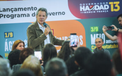 Leia as propostas de Haddad para gestão hídrica e saneamento básico