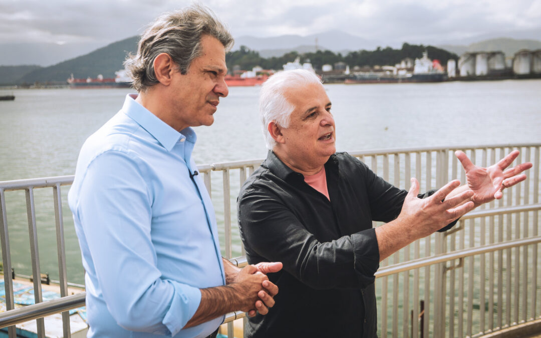 Haddad é contra privatizar Porto de Santos e aposta em concessões pontuais