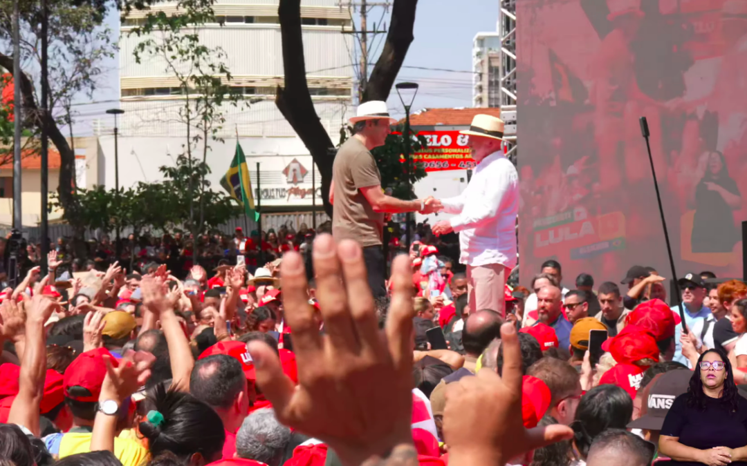 Leia o discurso de Haddad em ato com Lula em Rio Preto