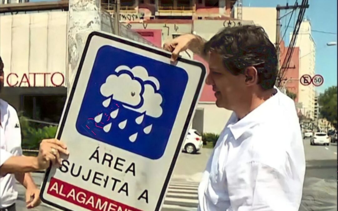 Programa de Redução de Alagamentos de Haddad beneficiou 2,5 milhões de pessoas na capital